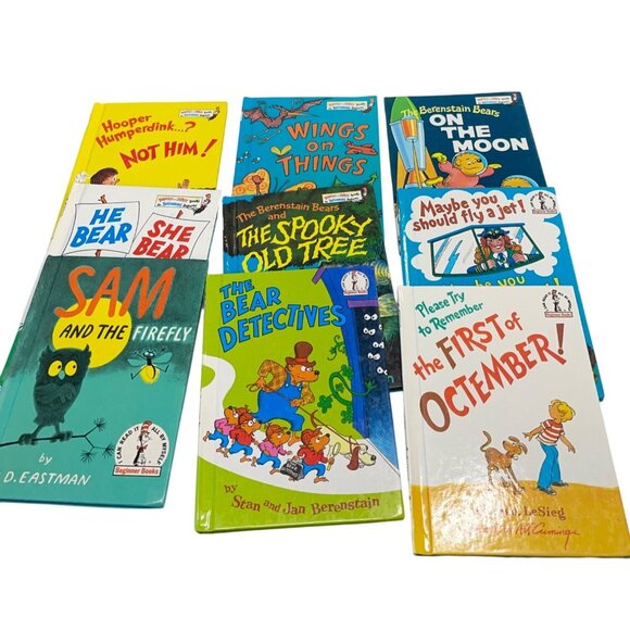 Dr Suess Berenstains Childrens Hardcover Book Collection Lot of 9 Beginner Books - Picture 2 of 5
